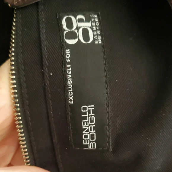 Barneys New York Brown Messenger Bag Classic Design